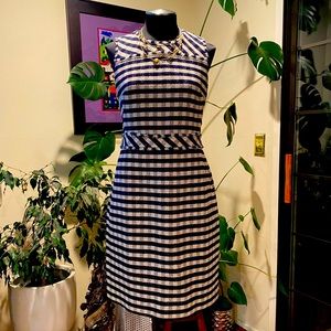 J.Crew Gingham Shift Dress